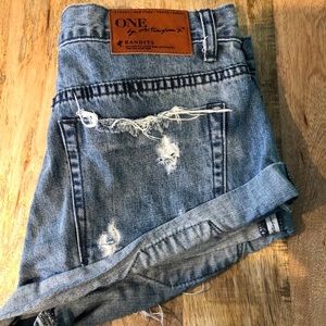One Teaspoon Denim Shorts